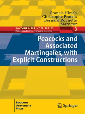 cover image of Peacocks and Associated Martingales, With Explicit Constructions